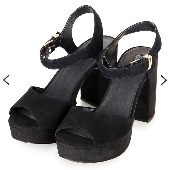 Chunky Platform Heels - Picture 6 of 7